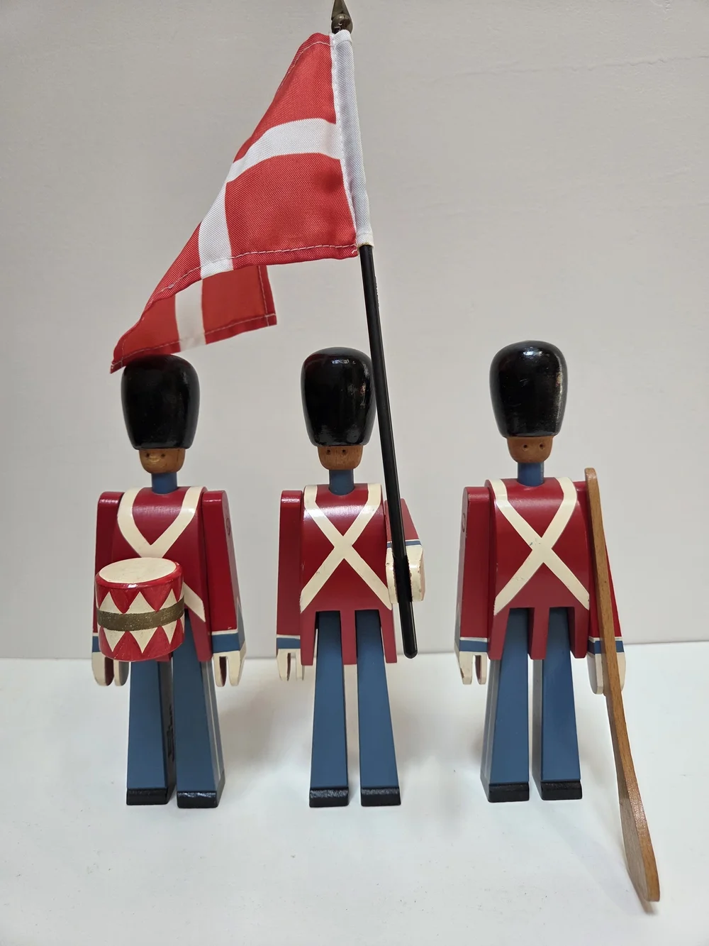 Vintage Kay Bojesen Wooden Soldiers Set